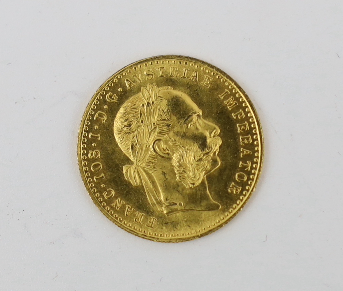 Austrian Empire - Frank Joseph I (1848-1916) gold Ducat, dated 1915, restrike